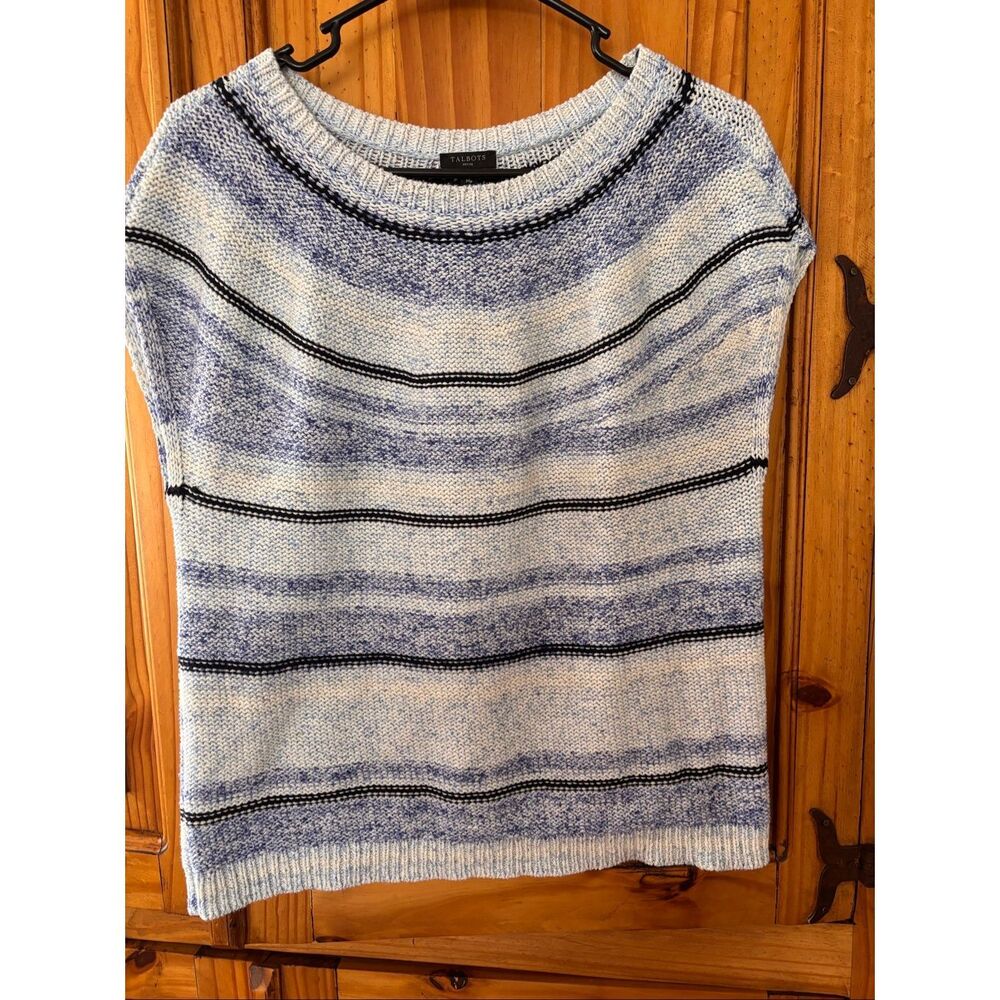 Talbots Cap Sleeve Knit Sweater